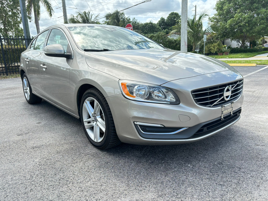 2015 Volvo S60 T5 – front right angle, premium rental sedan Fort Lauderdale