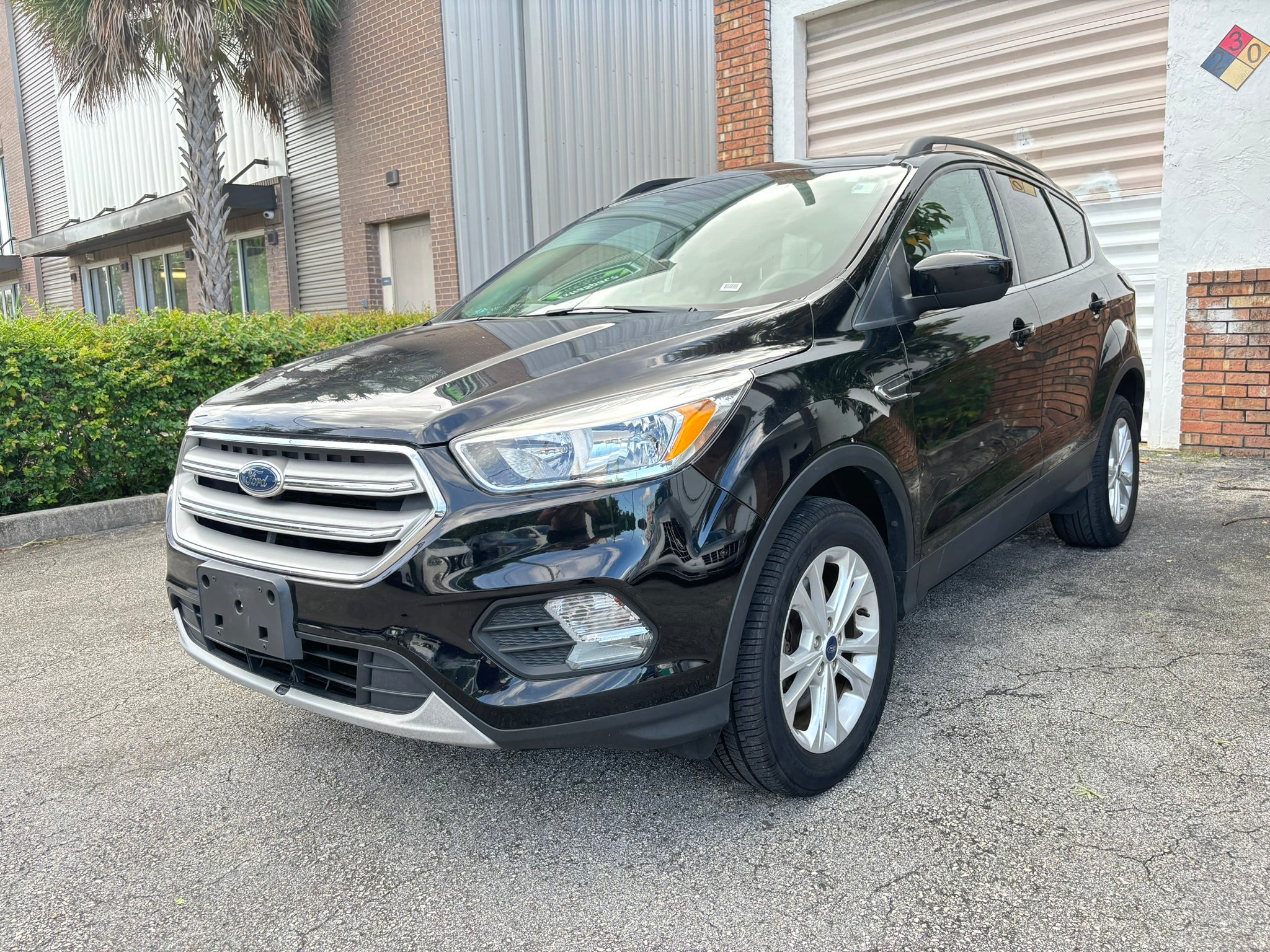 2018 Ford Escape SE rental SUV – front left angle view in Fort Lauderdale