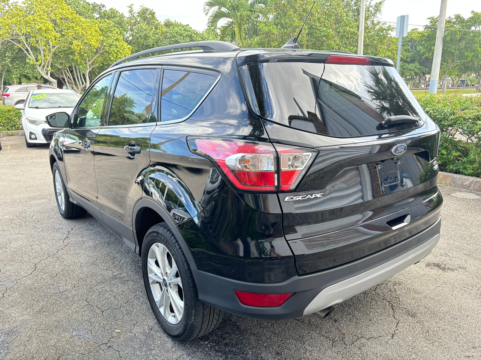 2018 Ford Escape SE – rear left angle, clean rental SUV Florida